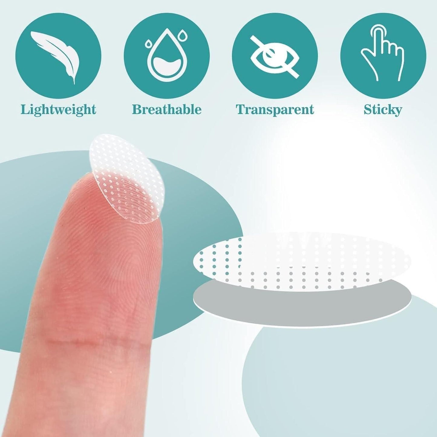 Premium Earlobe Support Patches (100 PCS) - Instant Lift & Protection for Heavy Earrings