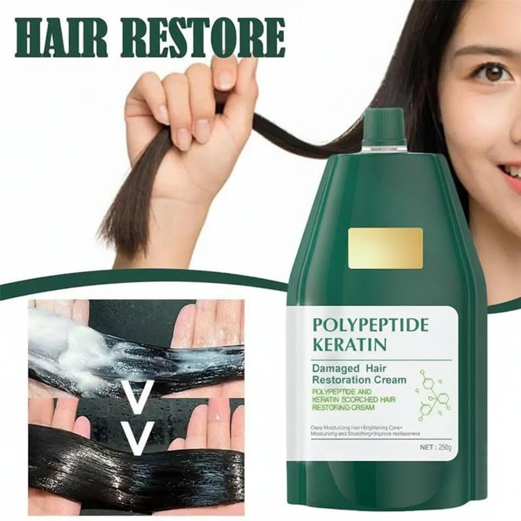 Korean Polypeptide Keratin Conditioner — Get Salon Smooth Hair in 5 Minutes