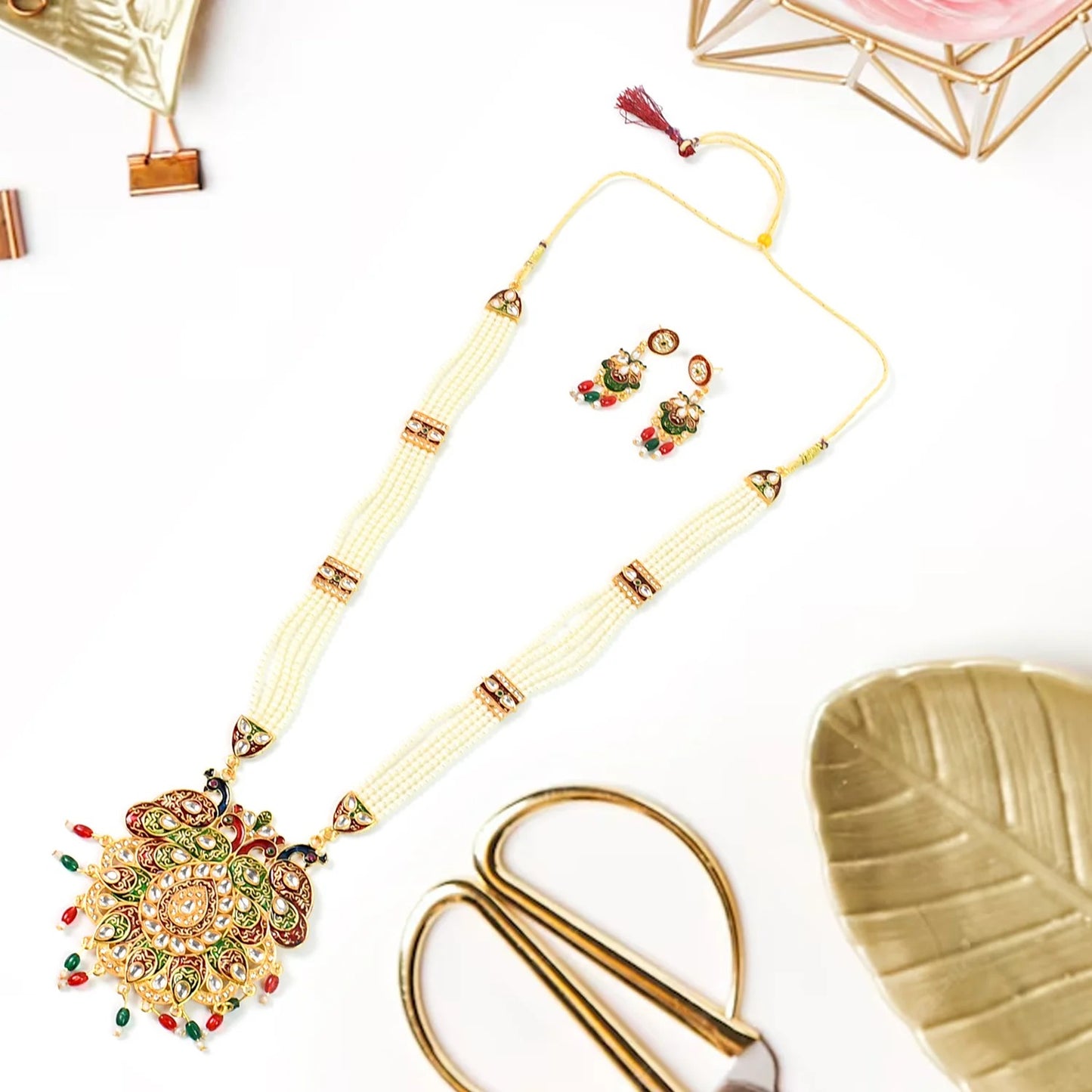 Elegant Rani Moti Har – Classic Pearl Perfection | Lightweight, Stylish