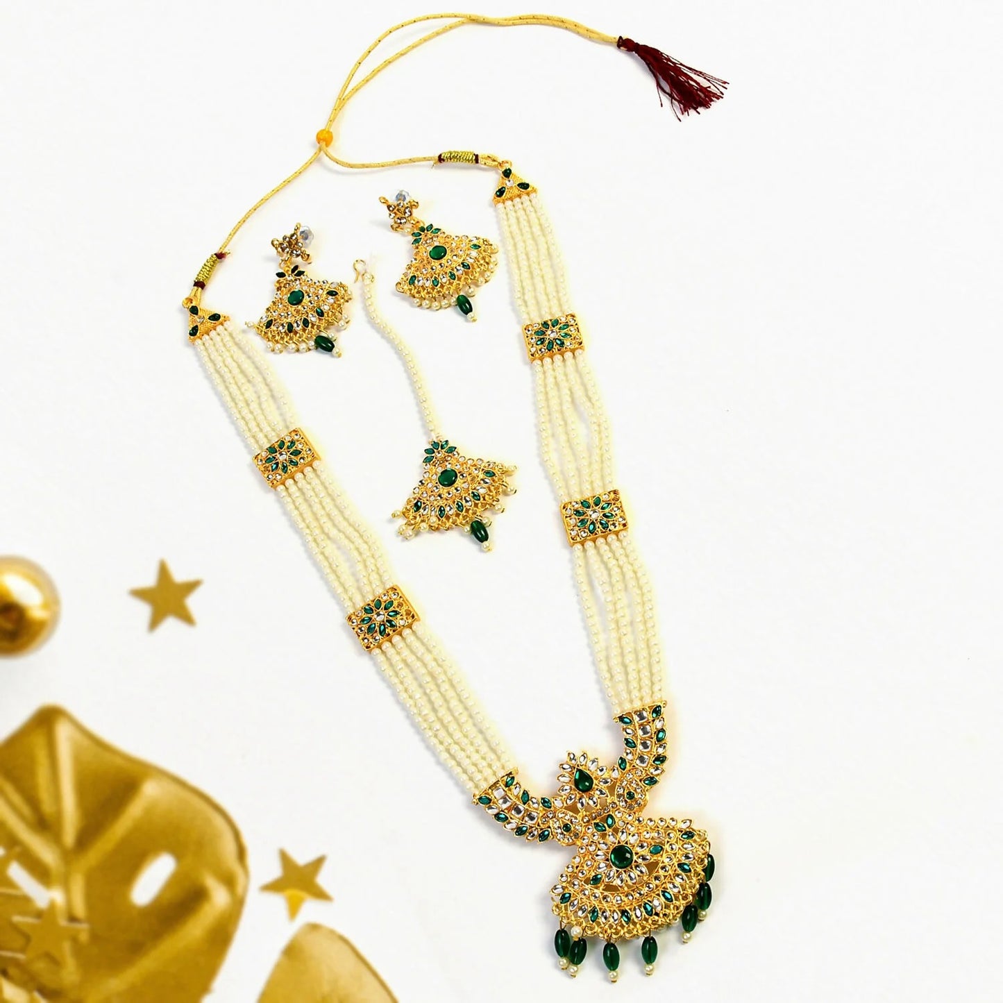 Green Moti Rani Har – A Classic Symbol of Grace | Lightweight, Stylish