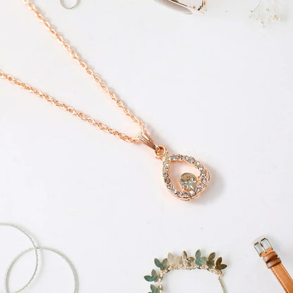 Teardrop Pendant Necklace Jwellery | Lightweight, Stylish