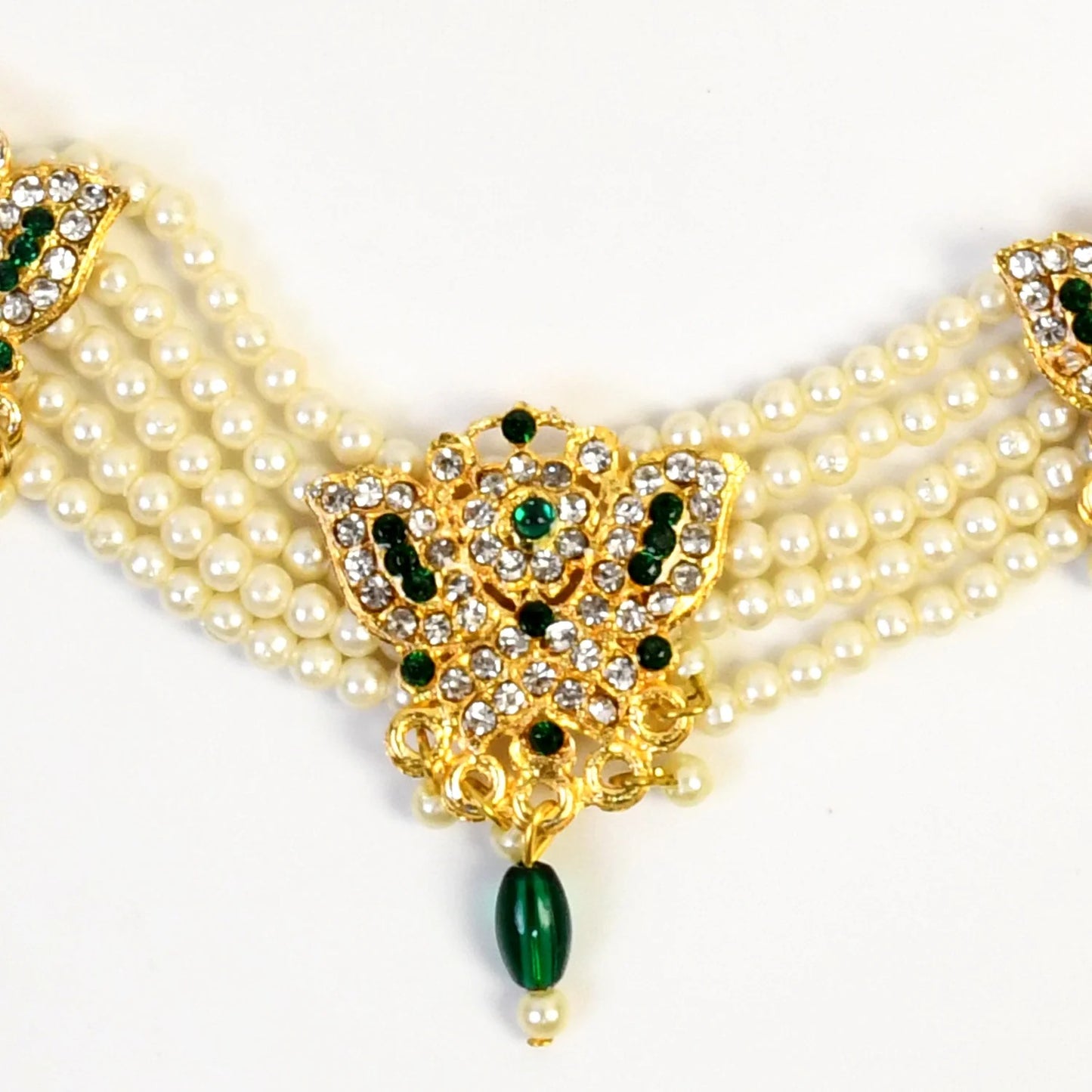 Chik Moti Necklace Set | Lightweight, Stylish