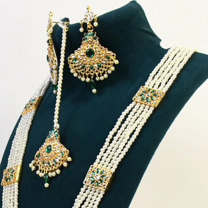 Green Moti Rani Har – A Classic Symbol of Grace | Lightweight, Stylish